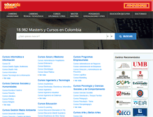 Tablet Screenshot of educaedu-colombia.com